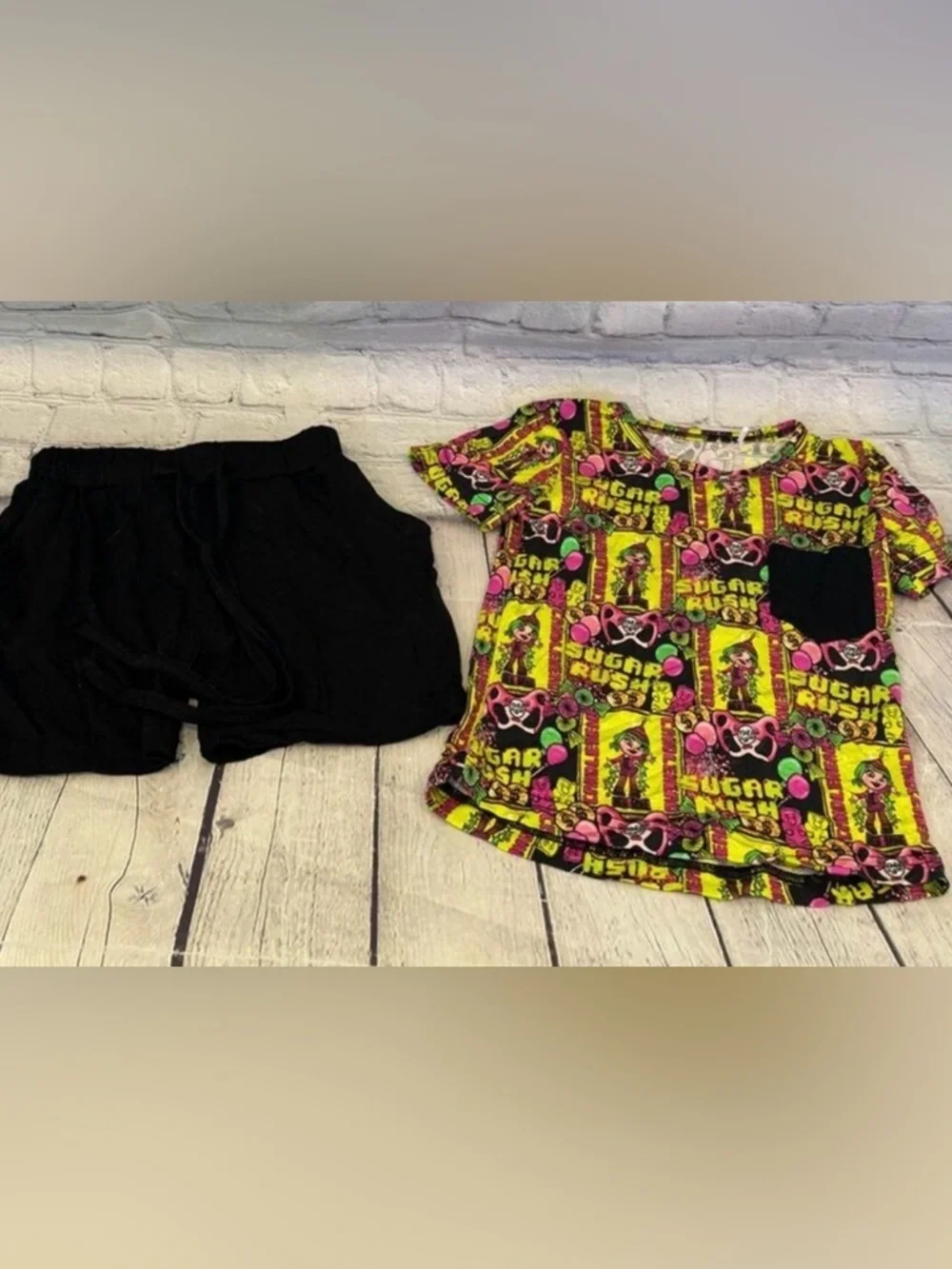 Bamboo Buddies Sugar Rush Wreck it Ralph Inspired Bamboo Daywear Set